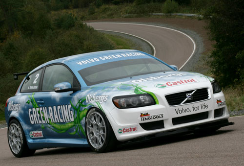 Volvo Green Racing Car