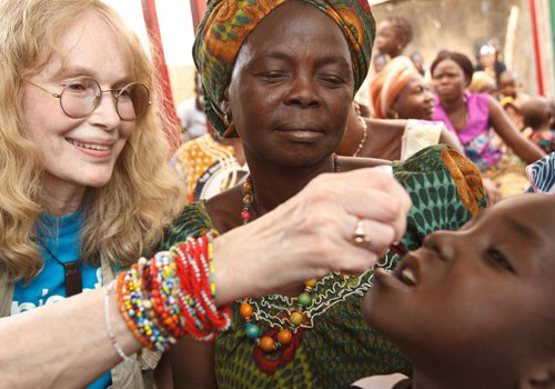 UNICEF Mia Farrow Visits Chad